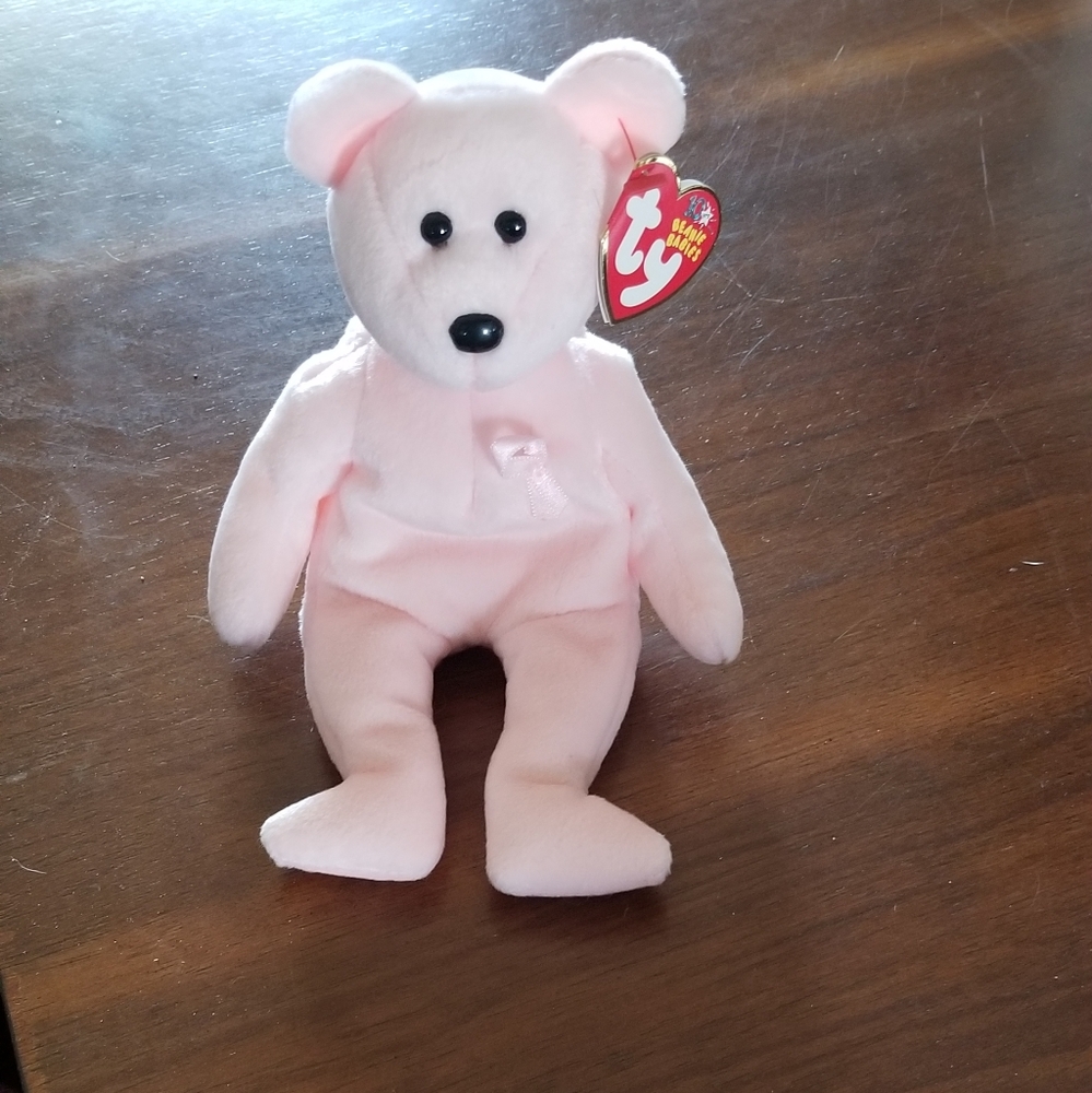 TY Pink Ribbon Cancer Bear